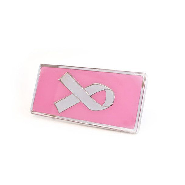Peterbilt Breast Cancer Awareness Rectangular Emblem