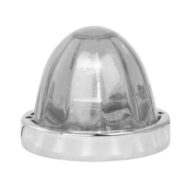Flush Mount Large Glass Clearance Marker Light Kit Clear