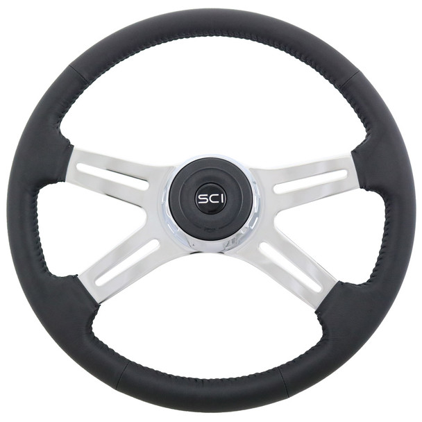 18" Leather Statesman Steering Wheel