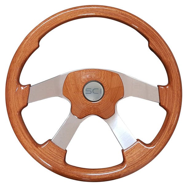 Wildwood Light Mahogany Steering Wheel
