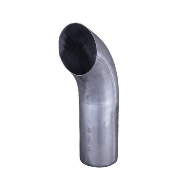 5"x 18" Aluminized Curve Exhaust Stack