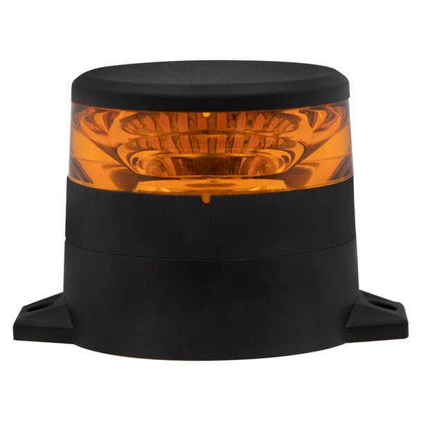 20 LED 3" Low Profile Amber Flashing Warning & Emergency Beacon By Maxxima - Image 1