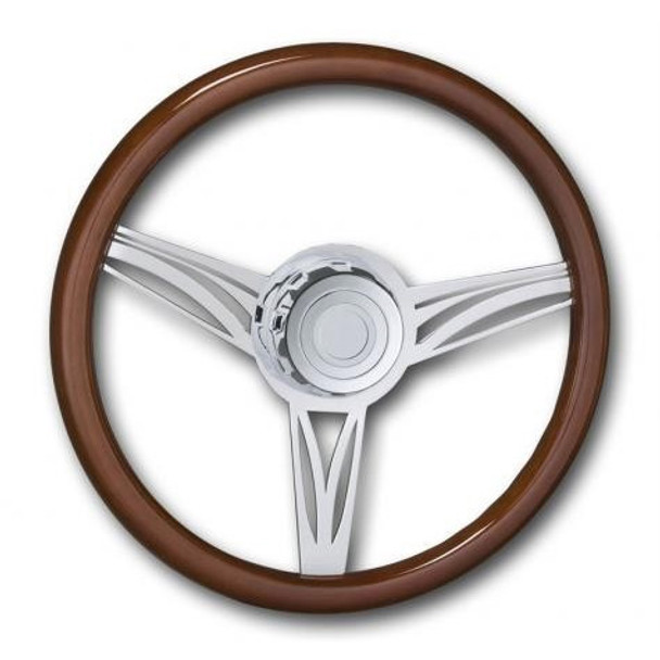 Western Star Steering Wheel Chrome 18" Classic With Hub Included