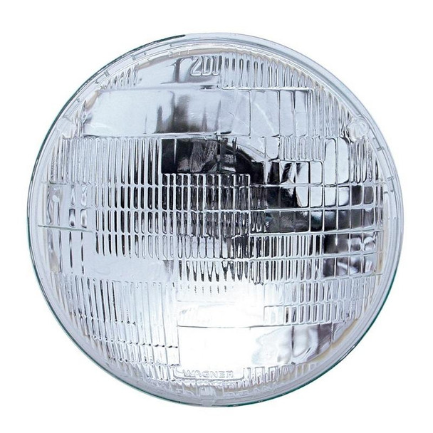 7" Round Sealed Beam Incandescent Headlight With High & Low Beam Function