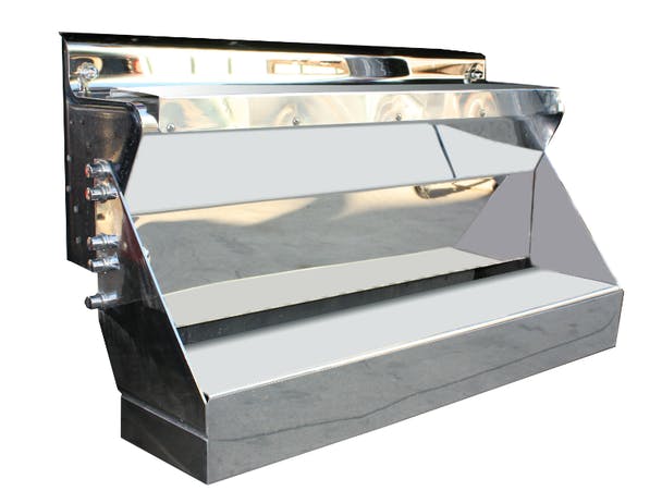 Kenworth W900 Stainless Steel Tool Box Assembly