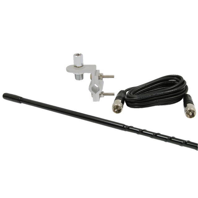K40 Antennas Superflex Tunable Black Fiberglass Top Load CB Antenna