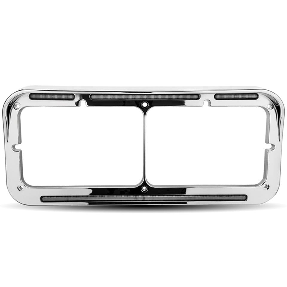 8 x 6 Headlight Chrome Bezel - Raney's Truck Parts