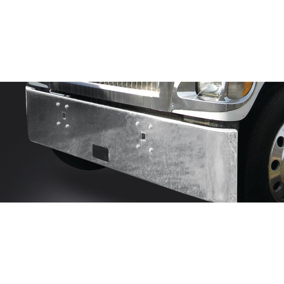 International LT 2017 And Newer 3 Piece Chrome Bumper With Extensions