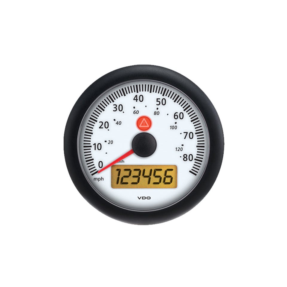 Semi Truck Mechanical Fuel Pressure Gauge By ISSPRO Raney's Truck Parts