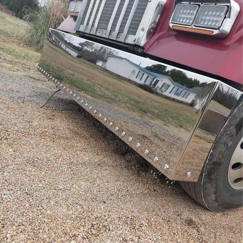 Custom Blind Mount American Eagle Raneys Bumper With 34 Lights By