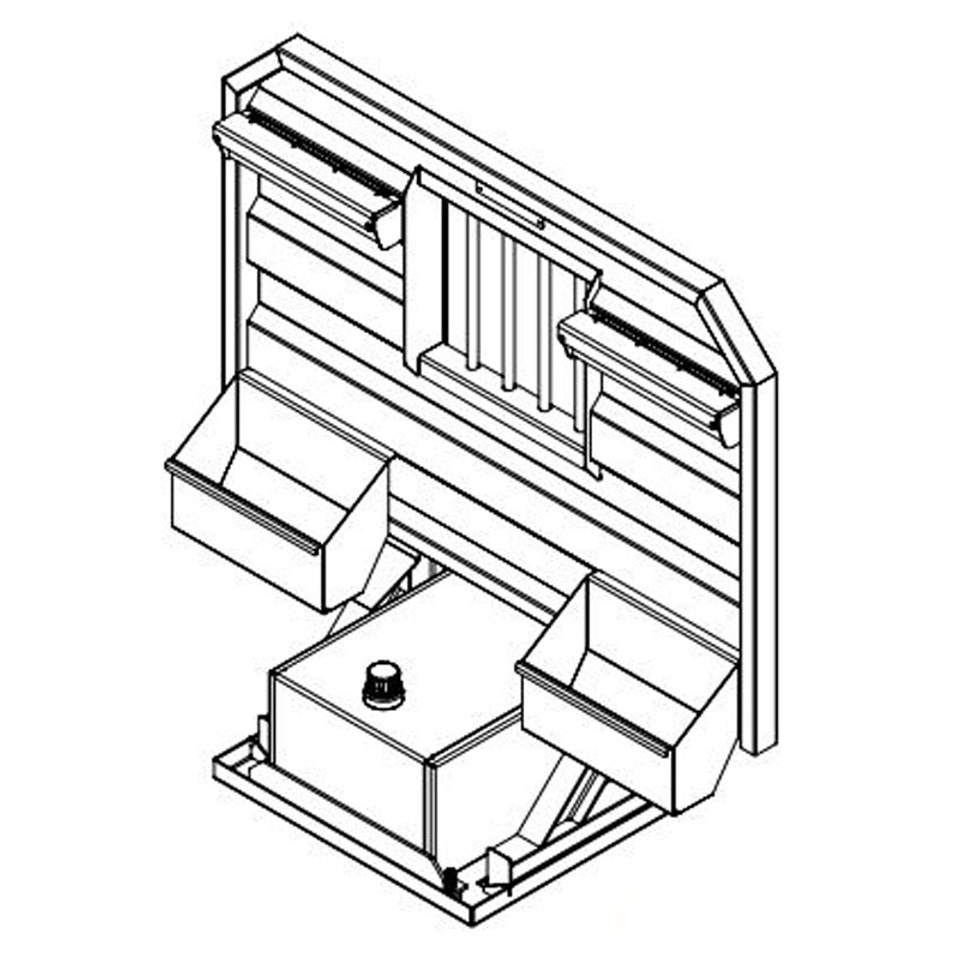 SemiTruck Headache Rack & Hydraulic Tank Combo Raney's Truck Parts