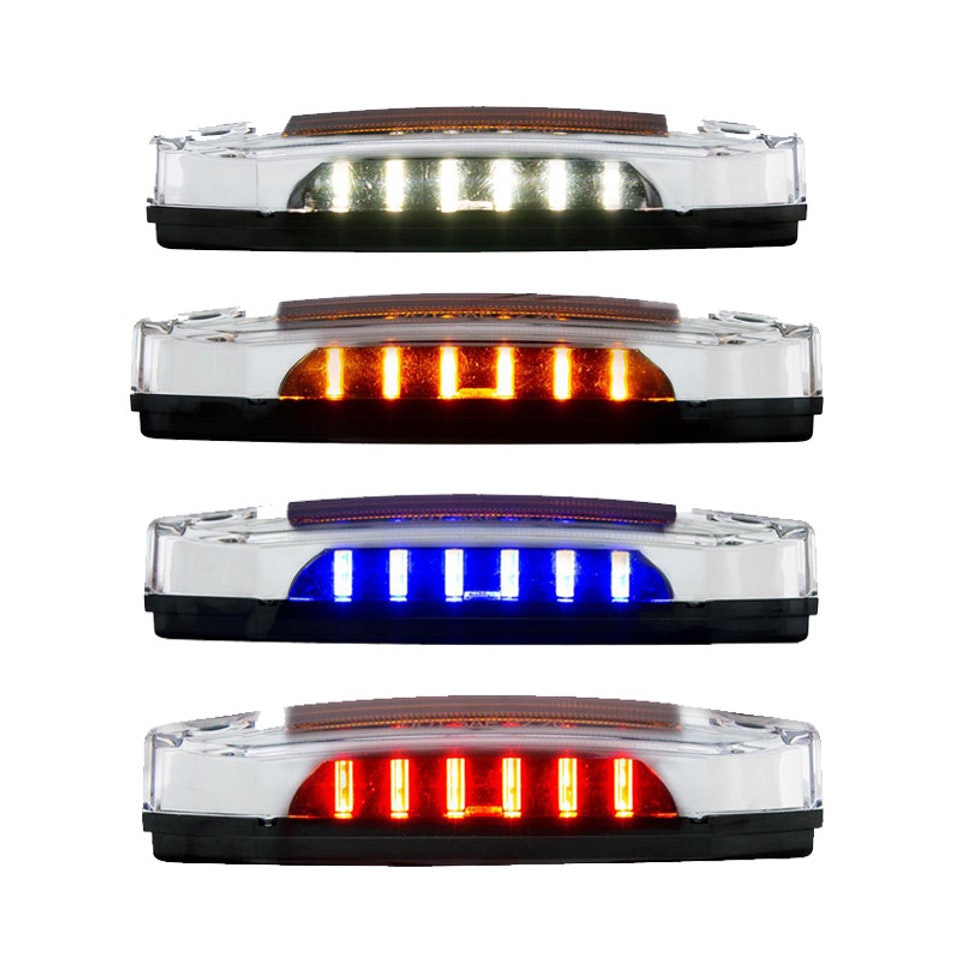 Chrome Flush Mount LED License Plate Light Raney's Truck Parts