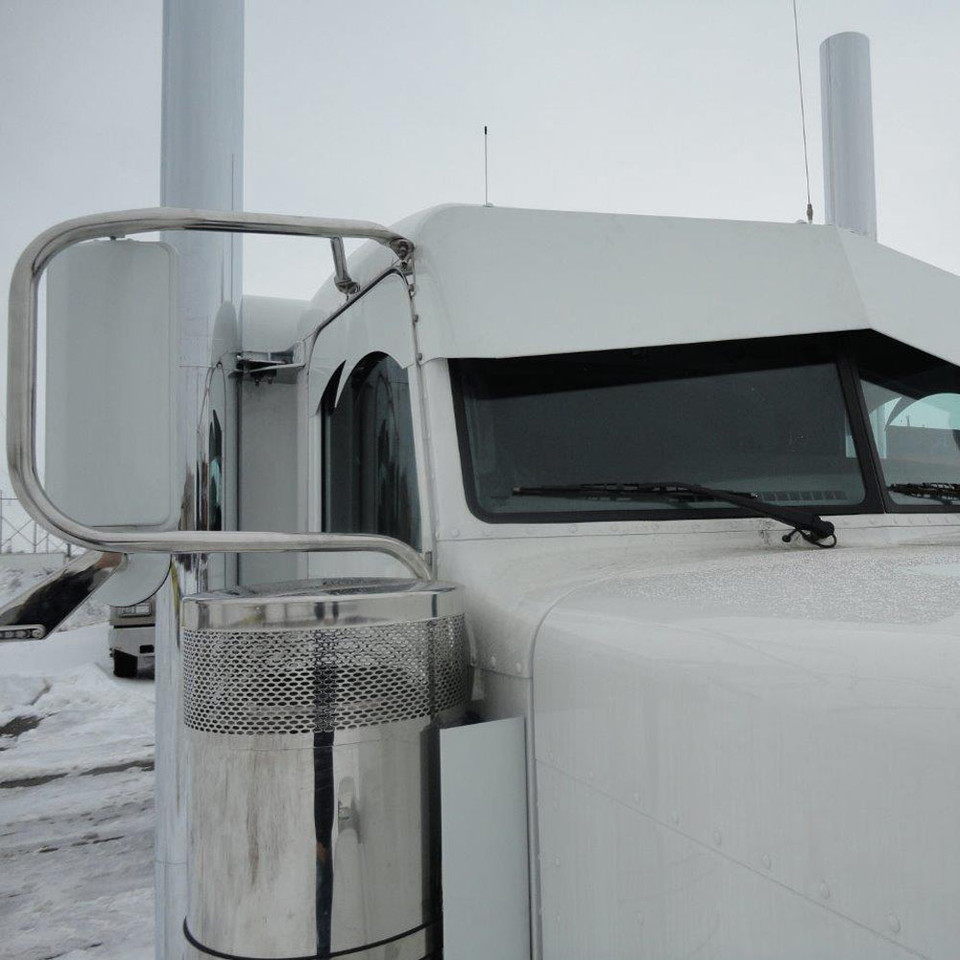 UNIVERSAL WEST COAST TRUCK STAINLESS ALUMINUM MIRROR 6"X16" FOR - Foto 2