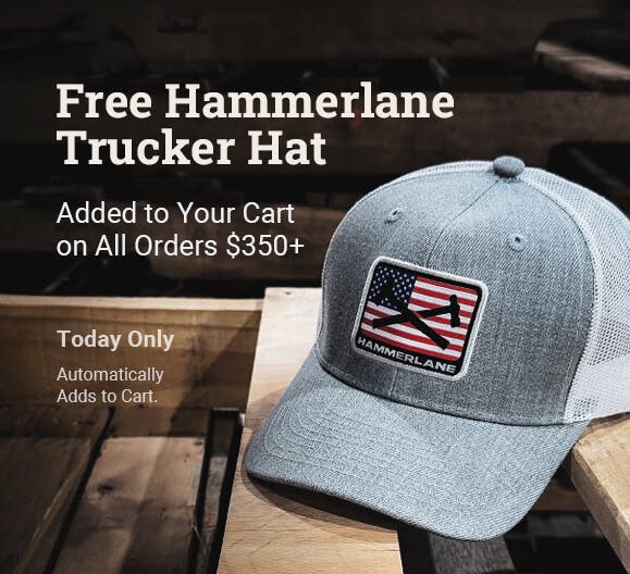 Free Hammerlane Trucker Hat 