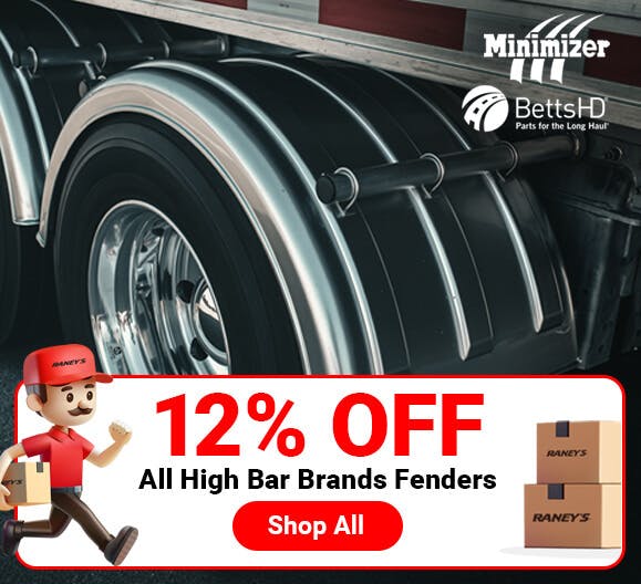 12% Off All High Bar Brands Fenders