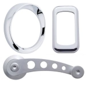 Peterbilt 579 Interior Chrome Trims