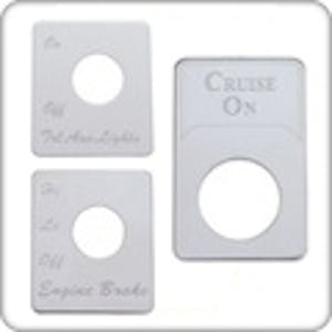 Peterbilt 587 Switch Plates