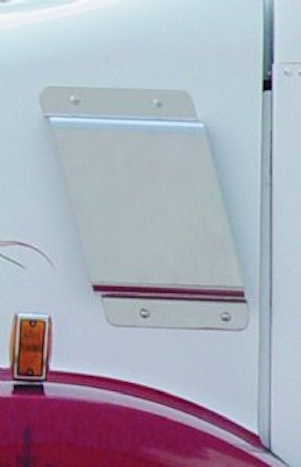 Kenworth Blank Side Hood Scoops By RoadWorks