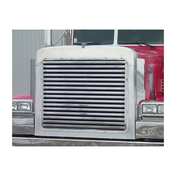 Peterbilt 379 Short Hood Grill With 15 Horizontal Bars
