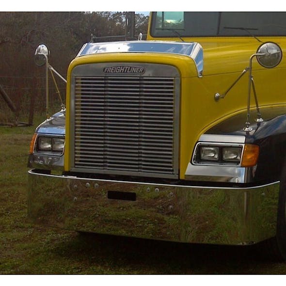 Freightliner FLD 120 Bug Deflector Bug Shield