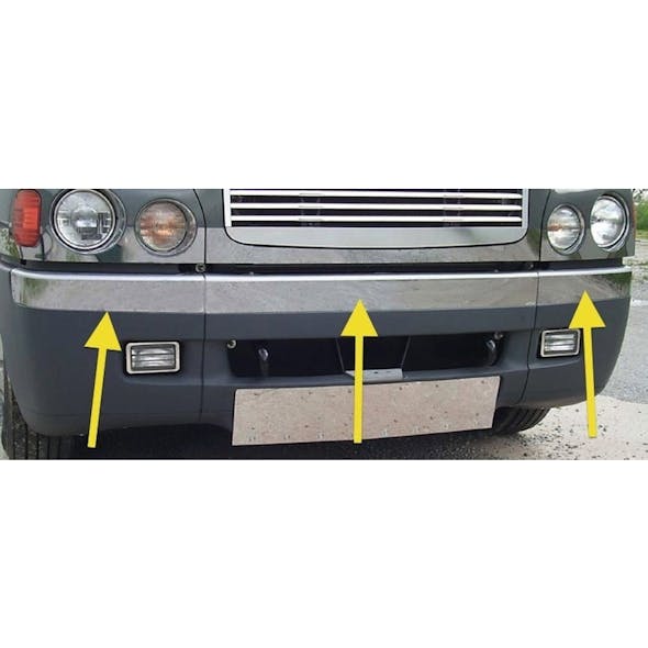 Freightliner Century Front Bumper Trims With Arrows
