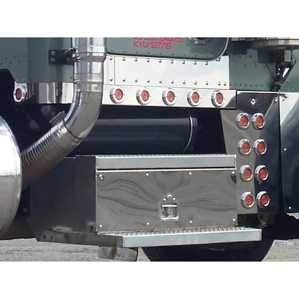 Peterbilt 359 379 Cab Panels Green Truck