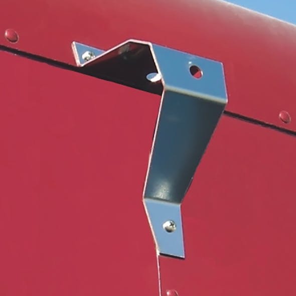 Peterbilt 359 Load Light Bracket On Back Of Cab Or Sleeper