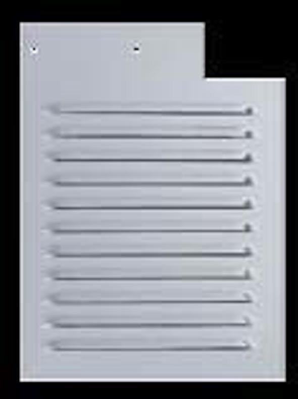 Peterbilt 379 Rectangular Louvered Cowl Extensions