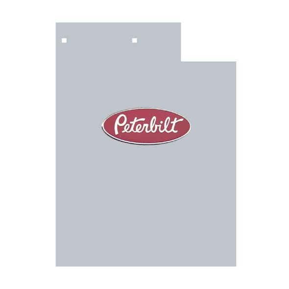 Peterbilt 379 Rectangular Cowl Extensions With Holes For Logo