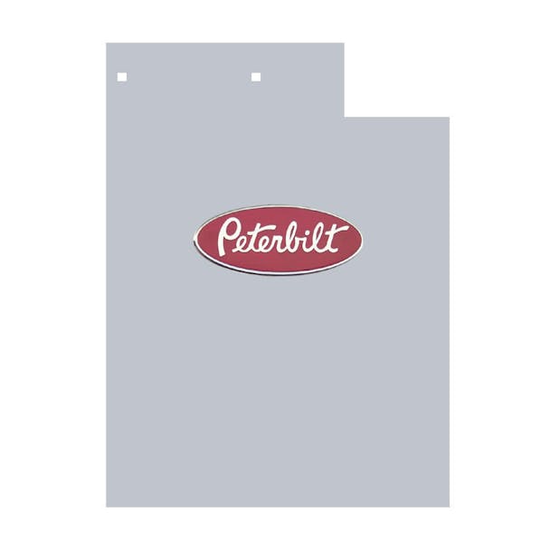 Peterbilt 379 Rectangular Cowl Extensions With Holes For Logo