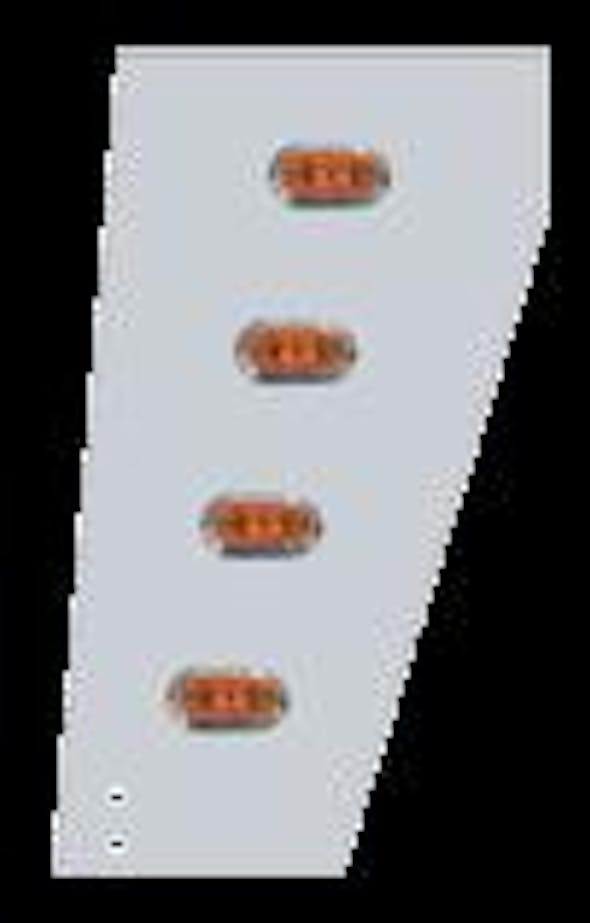 Peterbilt 359 Cowl Extensions With 8 Challenger LEDs & Chrome Bezels