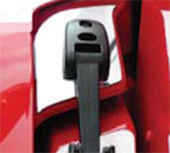 Kenworth T660 Upper Hood Strap Stainless Trim By RoadWorks