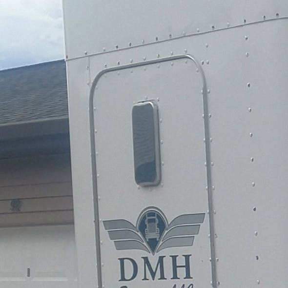 Kenworth Stainless Sleeper Vent Door Cover On Truck