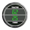 Truck Dual Display PSI Tractor/Turbo TelTek Gauge - Green