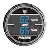 Truck Dual Display Load Pressure Tractor & Trailer TelTek Gauge - Blue