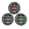 Truck Dual Display Applied Brake Front/Rear TelTek Gauge Color Display Options