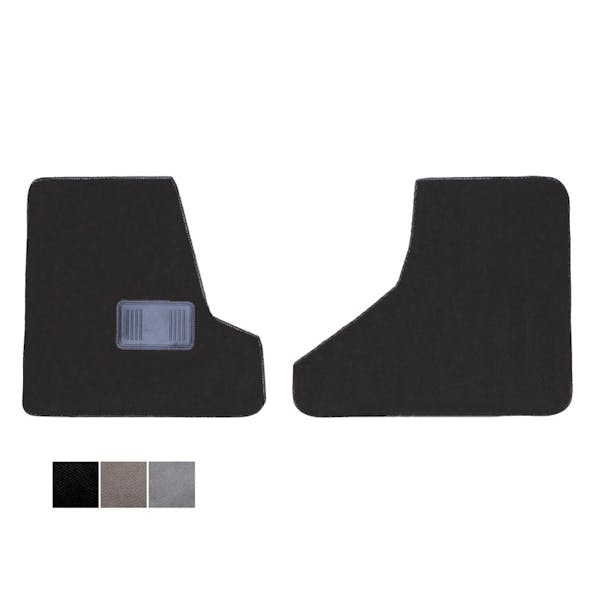 Freightliner Cascadia Floor Mats Front Two-Piece Carpet