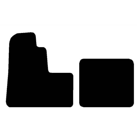 Kenworth T600 T800 & W900 Floor Mats Front Two-Piece 1985-2000 Carpet