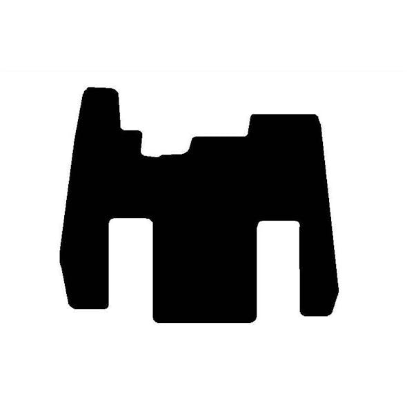 Kenworth T600 T800 & W900 Aerocab Sleeper Floor Mat Front One-Piece 2001-2005