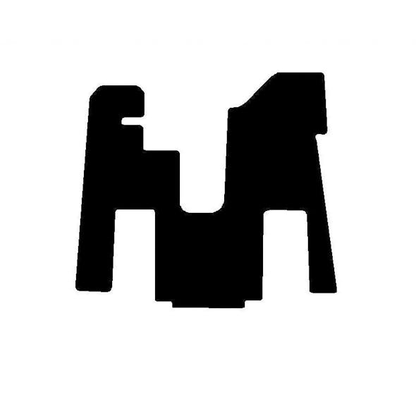 Peterbilt 379 388 & 389 Floor Mat Front One-Piece Without Thermos Holder Carpet