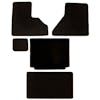 Freightliner Century Columbia & Coronado Floor Mats 5 Piece Kit Carpet Black Automatic