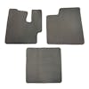Kenworth T660 T800 W900 Floor Mats 3 Piece Kit Carpet Grey Manual Transmission