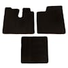 Kenworth T660 T800 W900 Floor Mats 3 Piece Kit Carpet Black Automatic Transmission