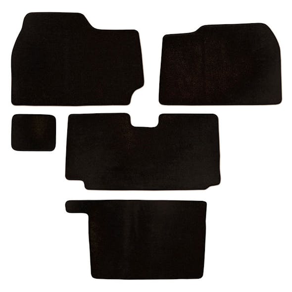 Kenworth T2000 Floor Mats 5 Piece Kit 2001-2010 Carpet Black