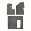 Peterbilt 389 388 386 Floor Mats 3 Piece Kit 2008 & Newer WITH Thermos Holder Carpet Grey