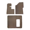 Peterbilt 389 388 386 Floor Mats 3 Piece Kit 2008 & Newer WITH Thermos Holder Carpet Beige