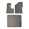 Peterbilt 389 388 386 Floor Mats 3 Piece Kit 2008 & Newer NO Thermos Holder Carpet Grey