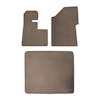 Peterbilt 389 388 386 Floor Mats 3 Piece Kit 2008 & Newer NO Thermos Holder Carpet Beige