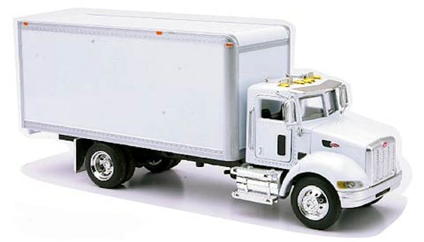 Peterbilt 335 Box Utility Truck 1/43 Scale