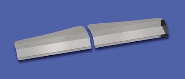 Freightliner Coronado Headlight Fender Guards